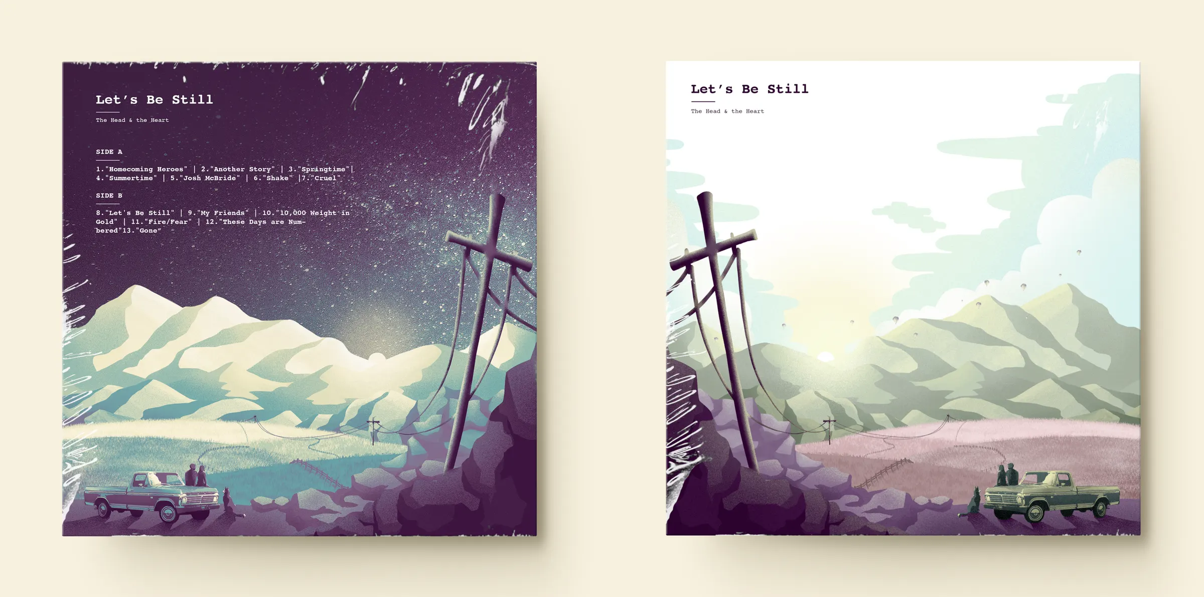 Let’s Be Still – Album Cover project image