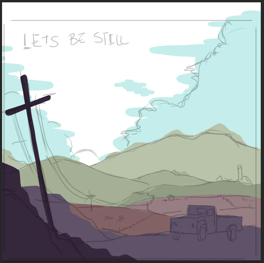 Let’s Be Still – Album Cover project image