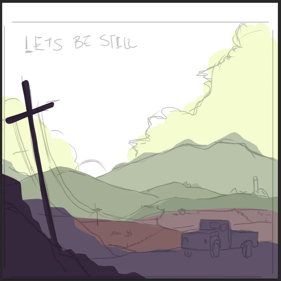 Let’s Be Still – Album Cover project image