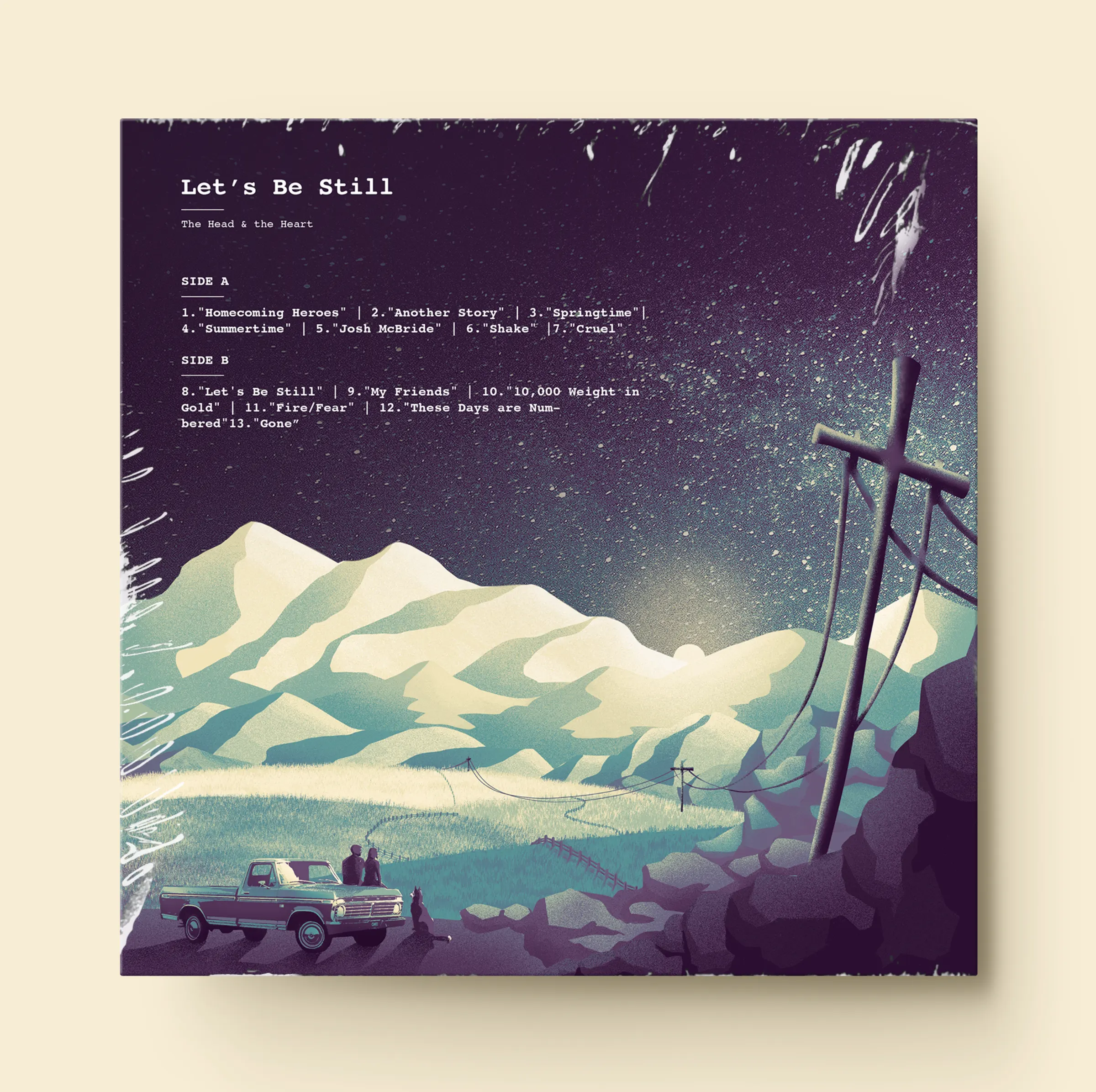 Let’s Be Still – Album Cover project image